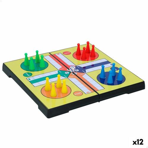 Parchis Colorbaby 20 x 2 x 20 cm (18 Dele) (12 enheder) Magnetisk Rejse