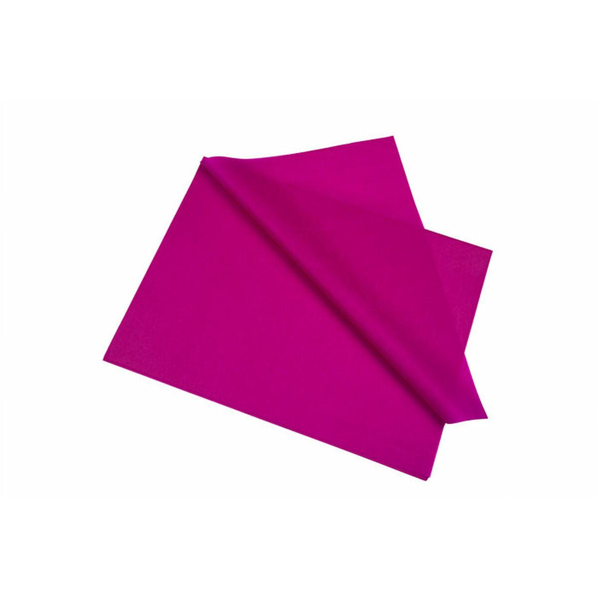 Sadipal silkepapir Fuchsia 50 × 75 cm - 520 ark
