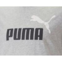 Kortærmet T-shirt til Mænd Puma ESS 2 COL LOGO 586759 04 Grå M