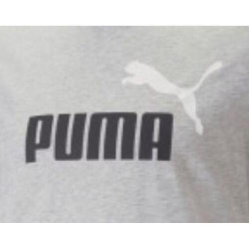 Kortærmet T-shirt til Mænd Puma ESS 2 COL LOGO 586759 04 Grå M