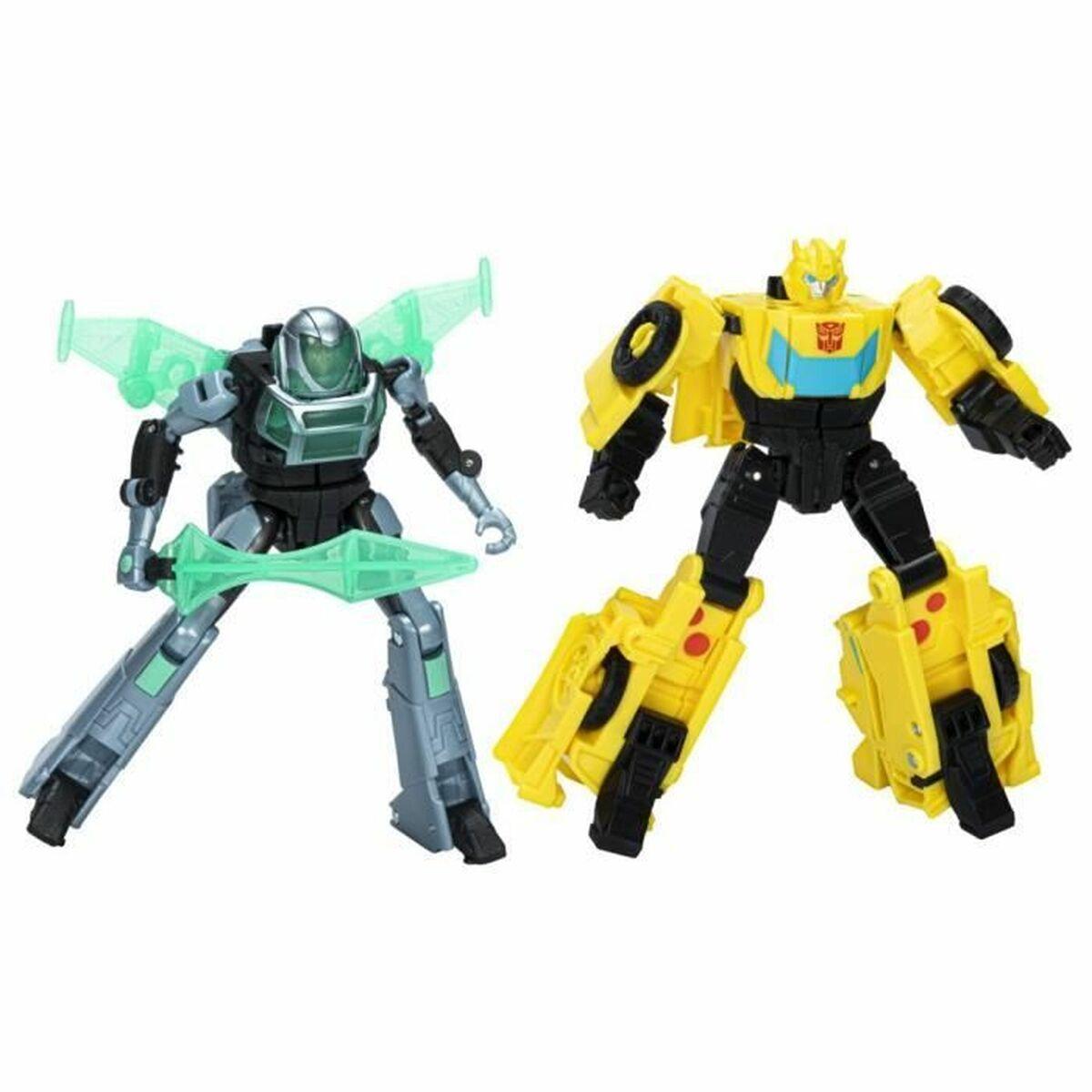 Hasbro Transformers EarthSpark Cyber-Combiner - Bumblebee & Mo Malto actionfigurer