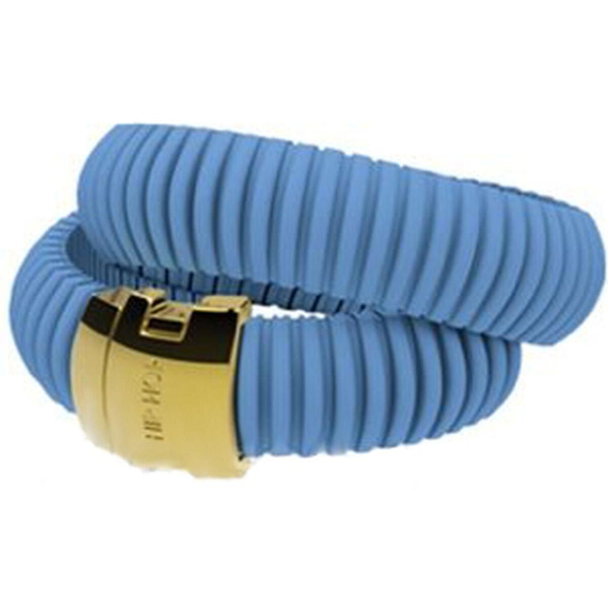 Hip Hop ICON Light Blue dobbelt armbånd til kvinder billede