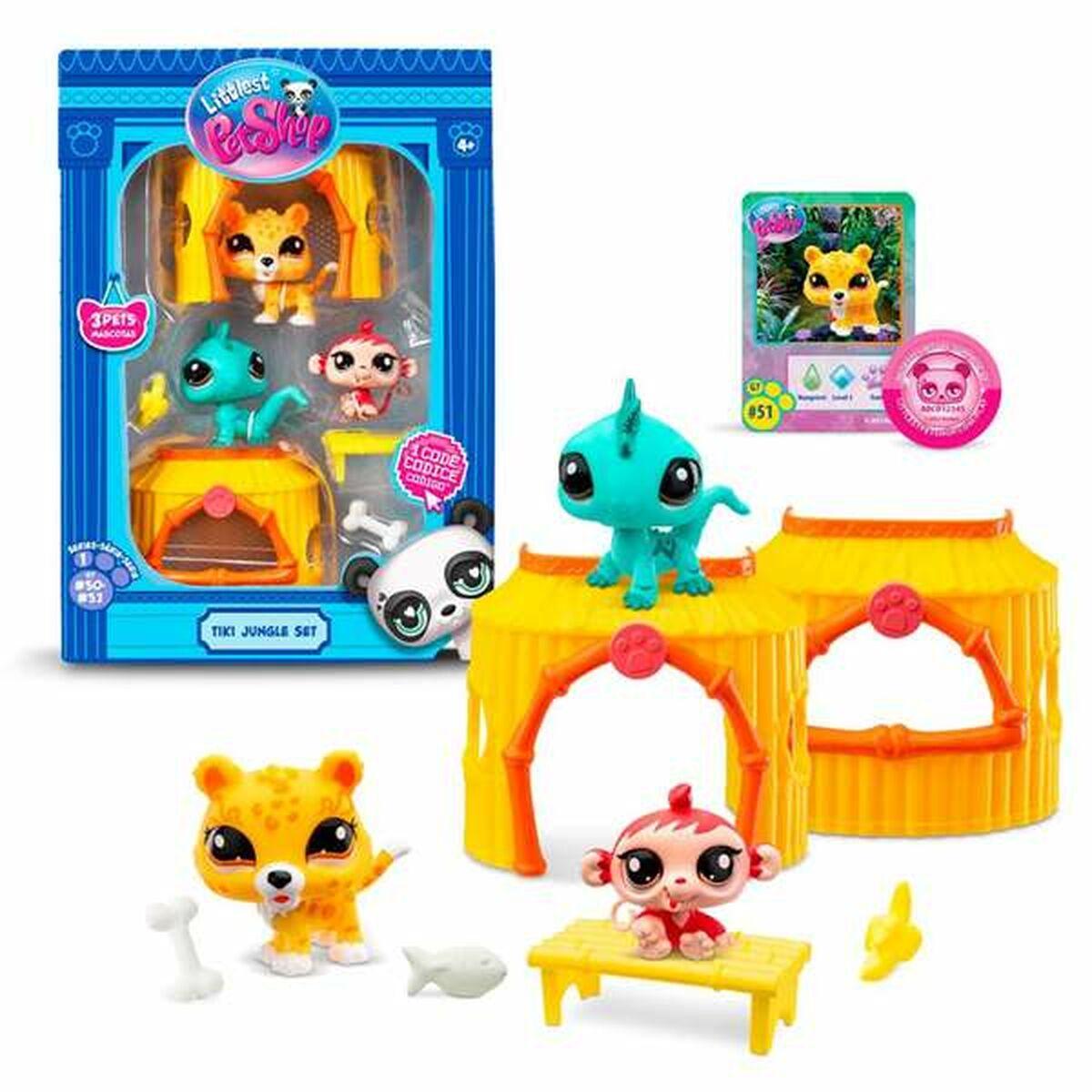 Legetøjsfigurer Bandai Littlest Pet Shop playset - 8 dele