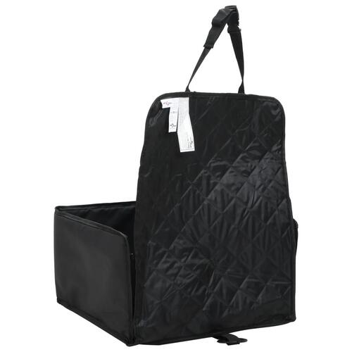 Bilsæde til hund 45x45x25/55 cm sort