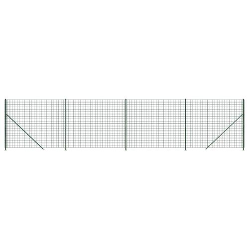 Trådhegn med flange 2,2x10 m grøn