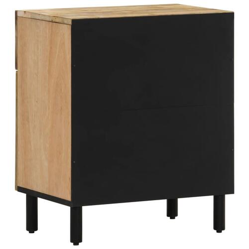 Sengebord 50x33x60 cm massivt mangotræ