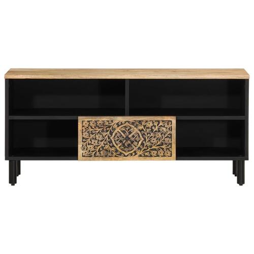 Tv-bord 100x33x46 cm massivt mangotræ