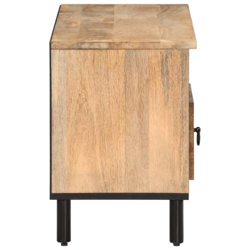 Tv-bord 100x33x46 cm massivt mangotræ