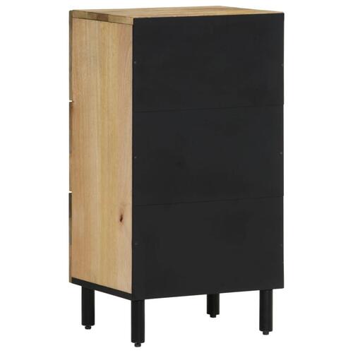 Skab 40x33x75 cm massivt mangotræ