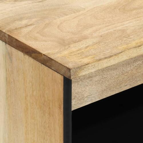 Skab 60x33x75 cm massivt mangotræ