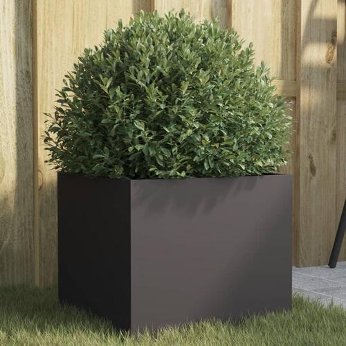 Plantekasse 32x30x29 cm stål sort