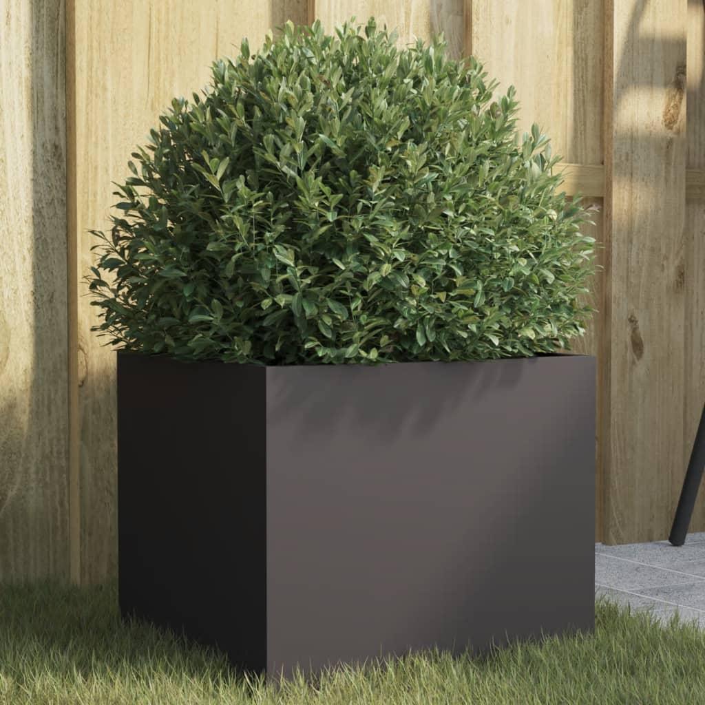 Plantekasse 32x30x29 cm stål sort