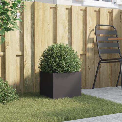 Plantekasse 32x30x29 cm stål sort