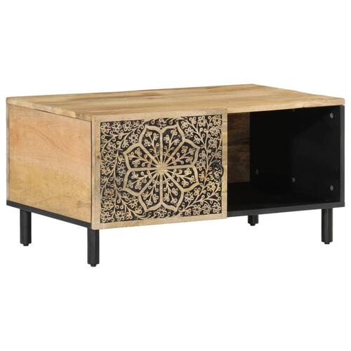 Sofabord 80x50x40 cm massivt mangotræ