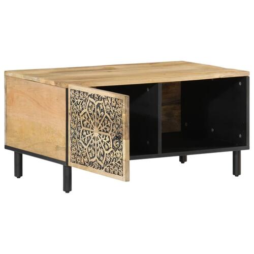 Sofabord 80x50x40 cm massivt mangotræ