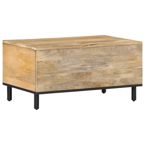 Sofabord 80x50x40 cm massivt mangotræ