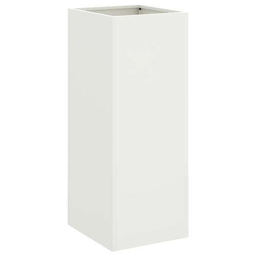 Plantekasse 32x29x75 cm stål hvid