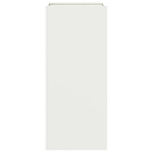 Plantekasse 32x29x75 cm stål hvid