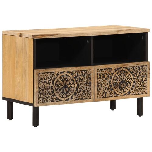 Tv-bord 70x33x46 cm massivt mangotræ