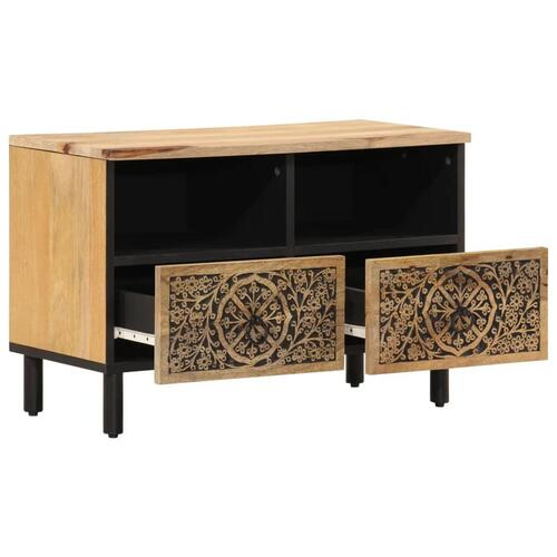 Tv-bord 70x33x46 cm massivt mangotræ