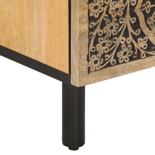 Tv-bord 70x33x46 cm massivt mangotræ