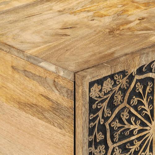 Sofabord 100x54x40 cm massivt mangotræ
