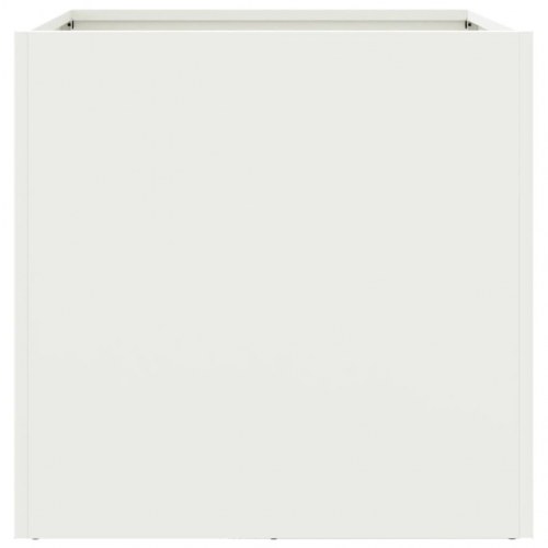 Plantekasser 2 stk. 42 x 40 x 39 cm - hvid