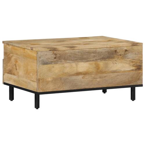 Sofabord 80x54x40 cm massivt mangotræ