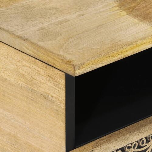 Sofabord 80x54x40 cm massivt mangotræ
