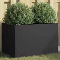 Plantekasse 62x40x39 cm koldvalset stål sort