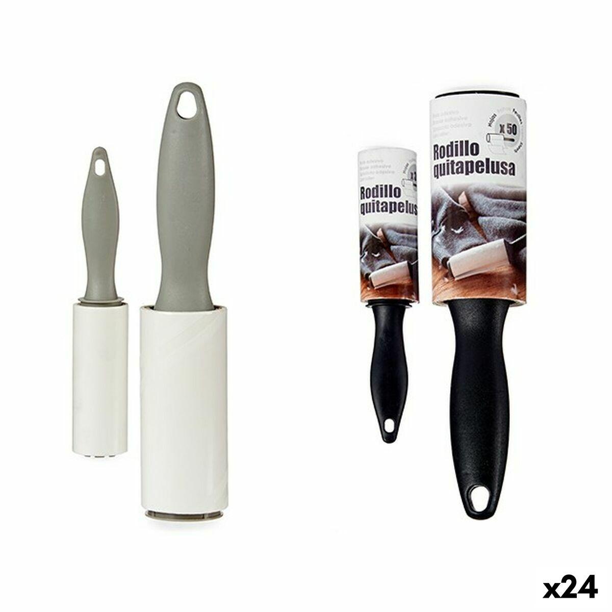 Fnugrulle Kinvara - sæt med 2 stk., sort/grå (24 enheder)