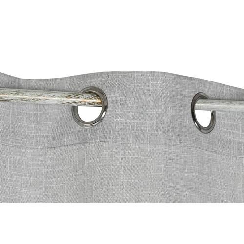 Gardiner Home ESPRIT Grå 140 x 260 x 260 cm