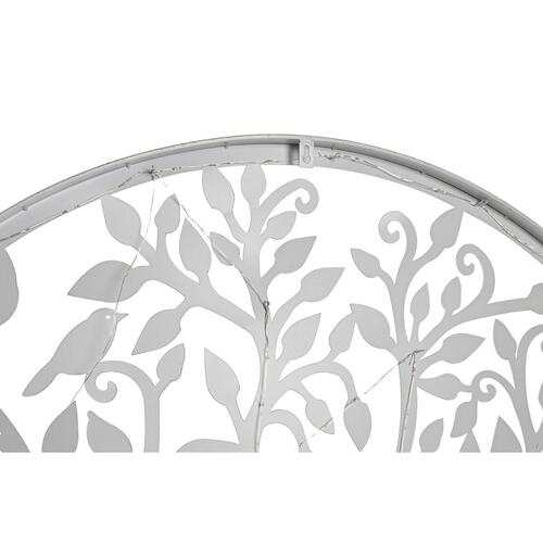 Vægdekoration Home ESPRIT Hvid Træ Cottage 99 x 2 x 99 cm