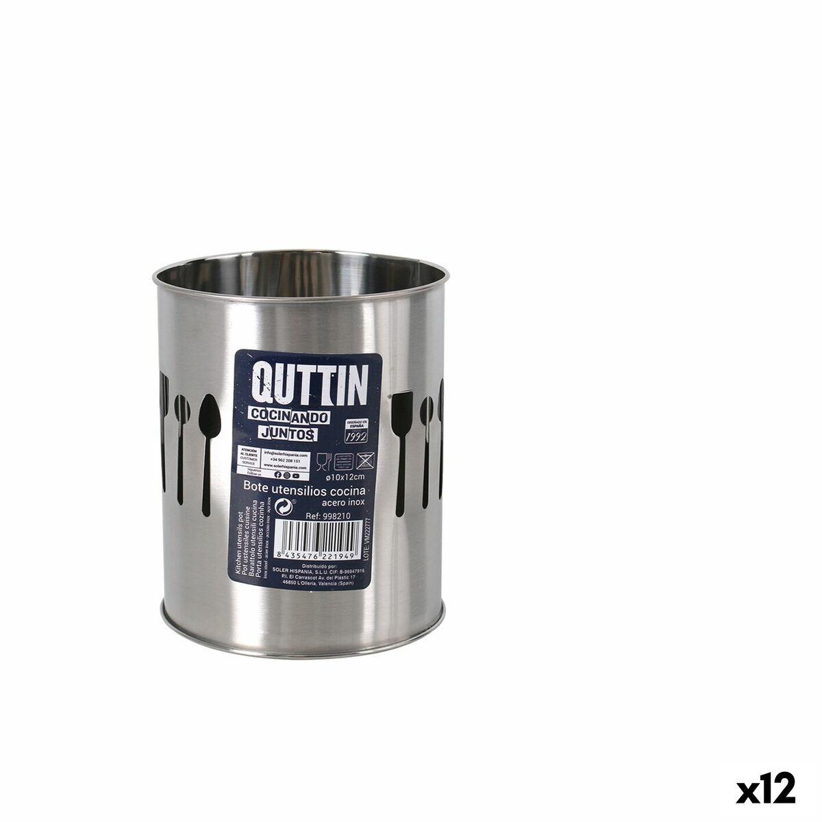 Bestikholder Quttin Rustfrit stål ø 10,3 x 12,2 cm (12 enheder)