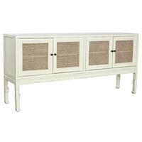 Skænk Home ESPRIT Hvid Natur 180 x 40 x 85 cm
