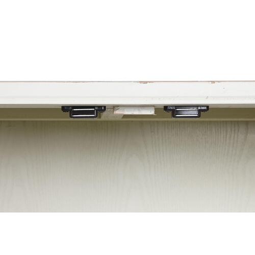 Skænk Home ESPRIT Hvid Natur 180 x 40 x 85 cm