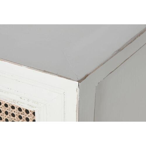 Skænk Home ESPRIT Hvid Natur 180 x 40 x 85 cm