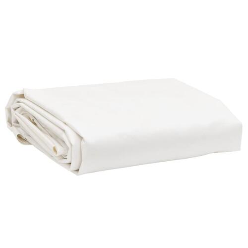 Presenning 5x5 m 650 g/m² hvid