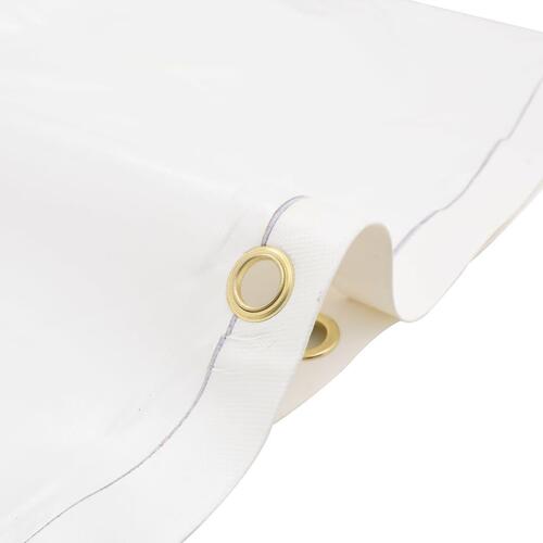 Presenning 5x5 m 650 g/m² hvid
