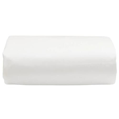 Presenning 5x8 m 650 g/m² hvid