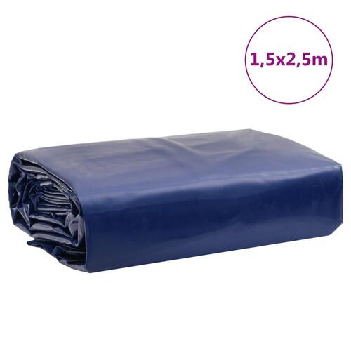 Presenning 1,5x2,5 m 600 g/m² blå