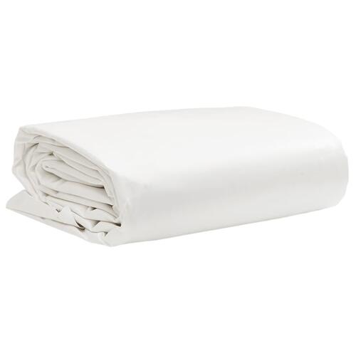 Presenning 3x4 m 650 g/m² hvid