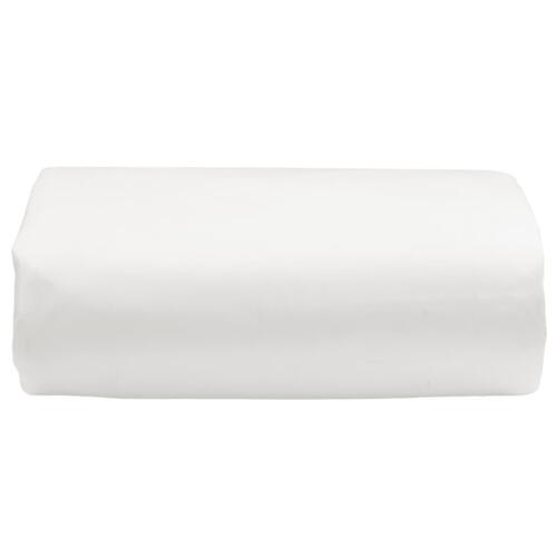 Presenning 4x8 m 650 g/m² hvid