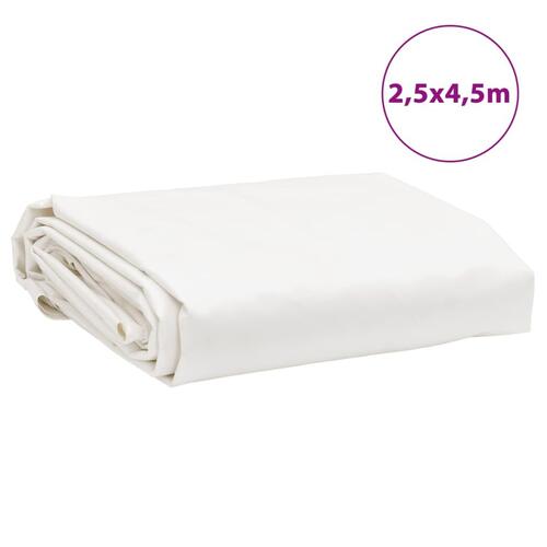 Presenning 2,5x4,5 m 650 g/m² hvid