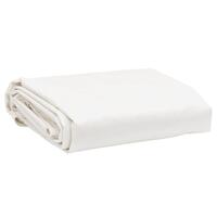 Presenning Ø 2,2 m 650 g/m² hvid