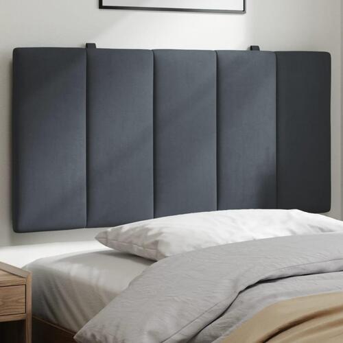 Gavlpude 100 cm velour mørkegrå