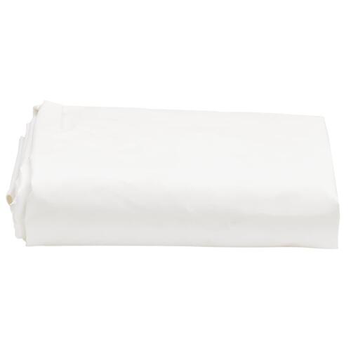 Presenning 5x6 m 650 g/m² hvid
