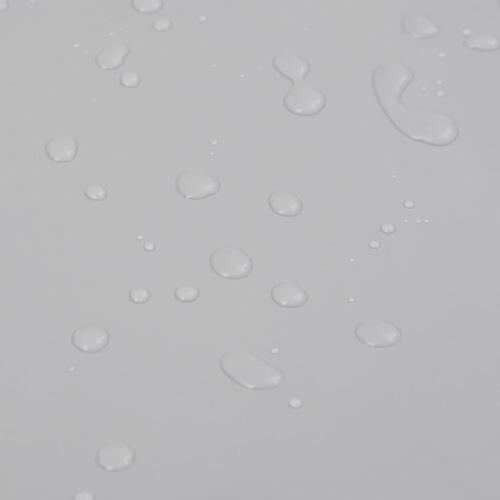 Presenning Ø 2,8 m 650 g/m² grå