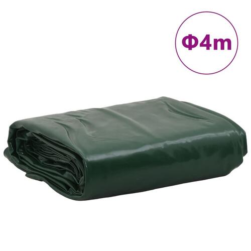 Presenning Ø 4 m 650 g/m² grøn