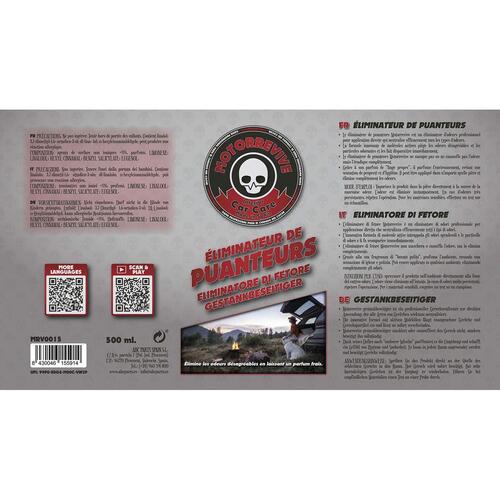 Lugtfjerner Motorrevive 500 ml
